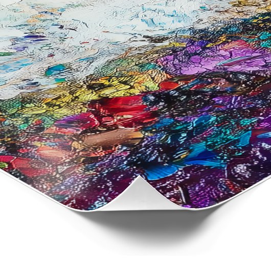 Tree Pose Poster (Ecke)