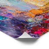 Tree Pose Poster (Ecke)