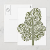 Tree Postcard Postkarte (Vorne/Hinten)