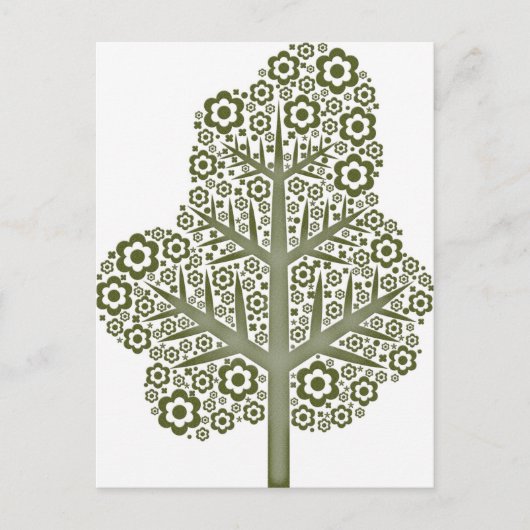 Tree Postcard Postkarte (Vorderseite)