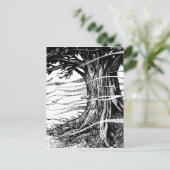 Tree Postcard Postkarte (Stehend Vorderseite)
