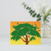 Tree Postcard Postkarte (Stehend Vorderseite)