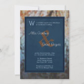 Tree Reflections Hochzeiten Einladungen (Rückseite)