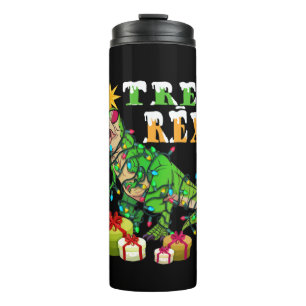 Tree Rex Christmas T-rex Boys Thermosbecher