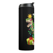 Tree Rex Christmas T-rex Boys Thermosbecher (Nach links gedreht)