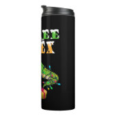 Tree Rex Christmas T-rex Boys Thermosbecher (Nach rechts gedreht)