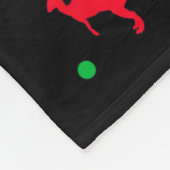 Tree Rex Dinosaur Dino Tree Christmas Tree Funny Fleecedecke (Ecke)