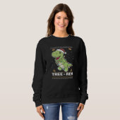 Tree-Rex Funny Dinosaur Pun T-Rex Sweatshirt (Vorne ganz)
