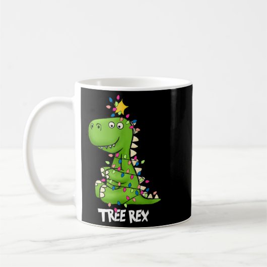 Tree Rex Funny Xmas Trex Boys Toddler Christmas Di Kaffeetasse (Links)