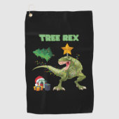 Tree rex golfhandtuch (Vorderseite)