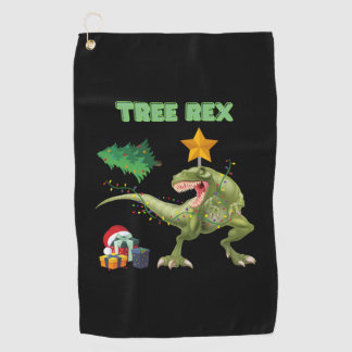 Tree rex golfhandtuch