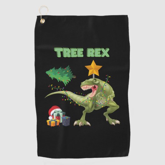 Tree rex golfhandtuch (Vorderseite)