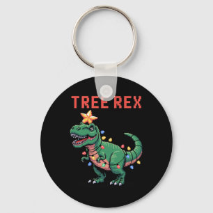 Tree Rex hässlicher Weihnachtspullover Dinosaurier Schlüsselanhänger