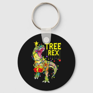 Tree Rex! Lustiger Weihnachts-Paläontologe Schlüsselanhänger