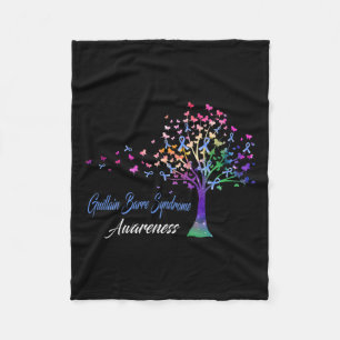 Tree Ribbon Guillain Byrre Syndrome Awareness Fleecedecke