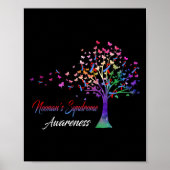 Tree Ribbon Noonans Syndrom Bewusstsein Poster (Vorne)