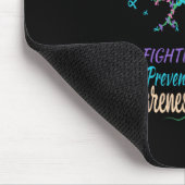 Tree Ribbon Still Fighting Suicide Prevention Awar Mousepad (Ecke)