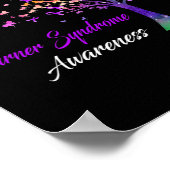 Tree Ribbon Turner Syndrome Awareness Poster (Ecke)
