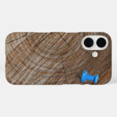 Tree Rings mit Daumenstapel Case-Mate iPhone Hülle (Rückseite (Horizontal))