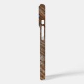 Tree Rings mit Daumenstapel Case-Mate iPhone Hülle (Rückseite / Links)