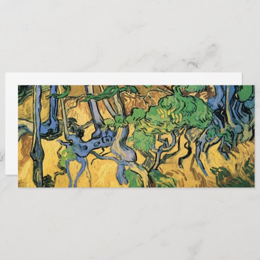 Tree Roots and Trunks von Vincent van Gogh (Vorne/Hinten)