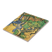 Tree Roots and Trunks von Vincent van Gogh Fliese (Seite)