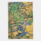 Tree Roots and Trunks von Vincent van Gogh Geschirrtuch (Vertikal)