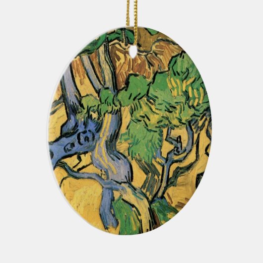 Tree Roots and Trunks von Vincent van Gogh Keramik Ornament (Rechts)