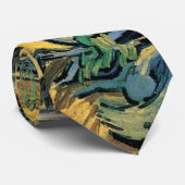 Tree Roots and Trunks von Vincent van Gogh Krawatte (Gerollt)