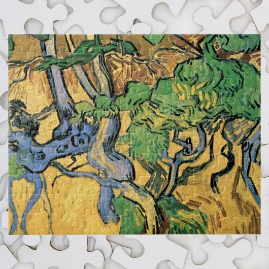 Tree Roots and Trunks von Vincent van Gogh Puzzle