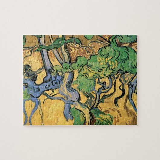 Tree Roots and Trunks von Vincent van Gogh Puzzle (Horizontal)