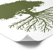 Tree Roots Poster (Ecke)