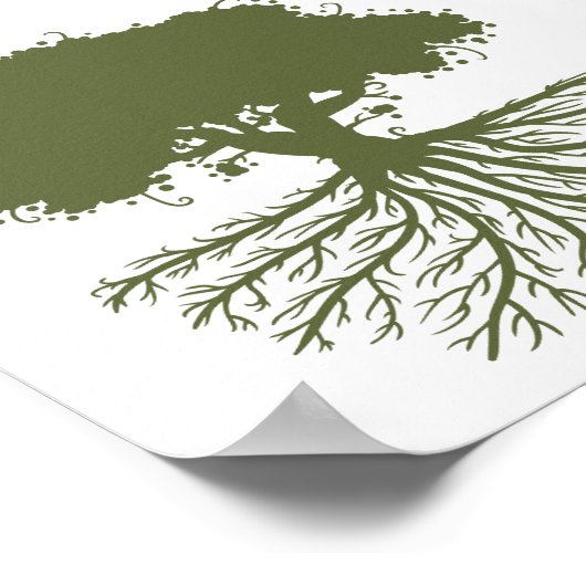 Tree Roots Poster (Ecke)