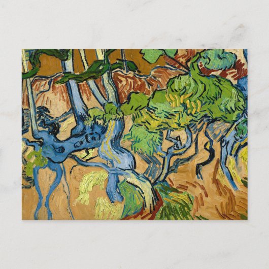 Tree Roots von Vincent van Gogh (Juli 1890) Postkarte (Vorderseite)
