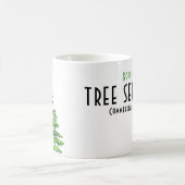 Tree Service Beruflich Kaffeetasse (Mittel)