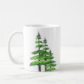 Tree Service Beruflich Kaffeetasse (Links)