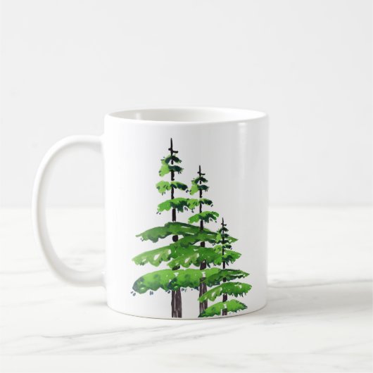 Tree Service Beruflich Kaffeetasse (Links)
