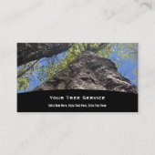 Tree Service Business Card Visitenkarte (Vorderseite)