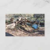 Tree Service Business Card Visitenkarte (Vorderseite)