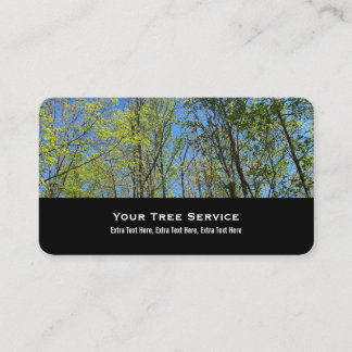 Tree Service Business Card Visitenkarte