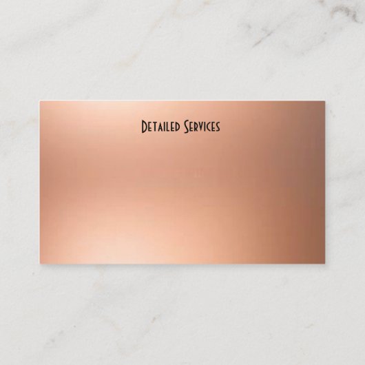 Tree Service Business Card Visitenkarte (Rückseite)