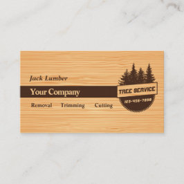 Tree Service Business Cards Visitenkarte