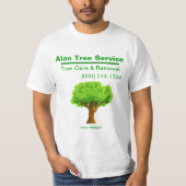 Tree Service Business T-Shirt (Vorderseite)