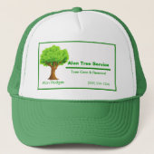 Tree Service Business Truckerkappe (Vorderseite)