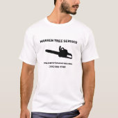 Tree Service Company T-Shirt (Vorderseite)