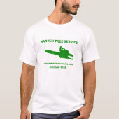 Tree Service Company T - Shirt (Vorderseite)