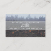 Tree Service Firewood Business Card Visitenkarte (Rückseite)