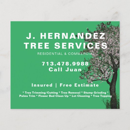 Tree-Service-Flyer Flyer (Vorne)