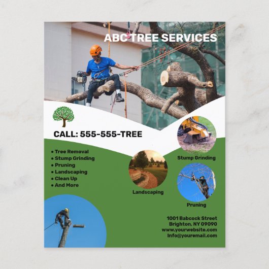 Tree-Services Flyer (Vorne)