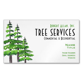 Tree-Services Magnetische Visitenkarte